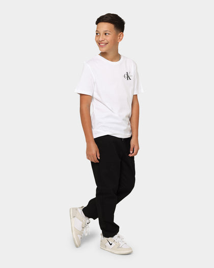 Calvin Klein Kids' Chest Monogram T-Shirt Bright White
