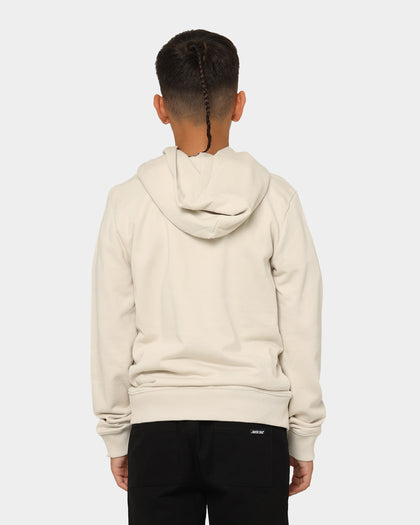 Calvin Klein Kids' Small Monogram Hoodie Eggshell