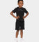 Calvin Klein Kids' Split Logo T-Shirt and Jogger Short Set Black