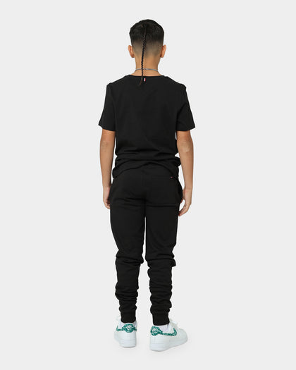 Tommy Hilfiger Kids' Basic Crewneck T-Shirt Meteorite