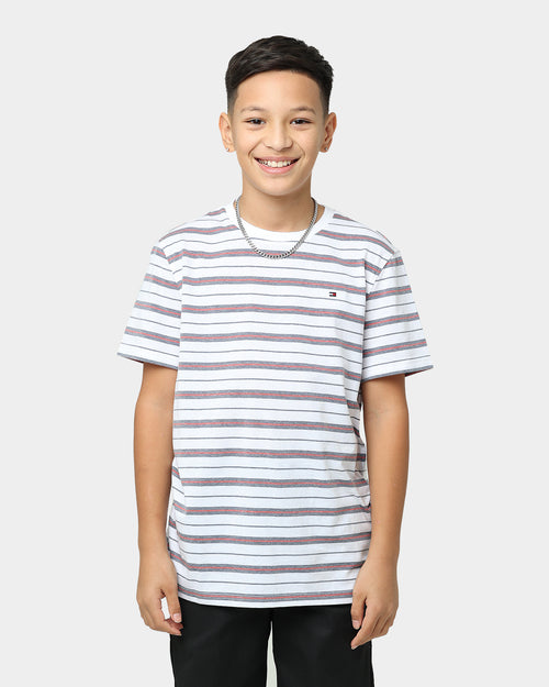 Tommy Hilfiger Kids' Stripe T-Shirt White Stripe