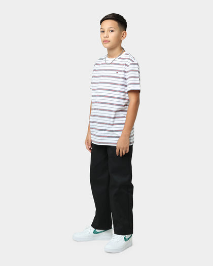 Tommy Hilfiger Kids' Stripe T-Shirt White Stripe