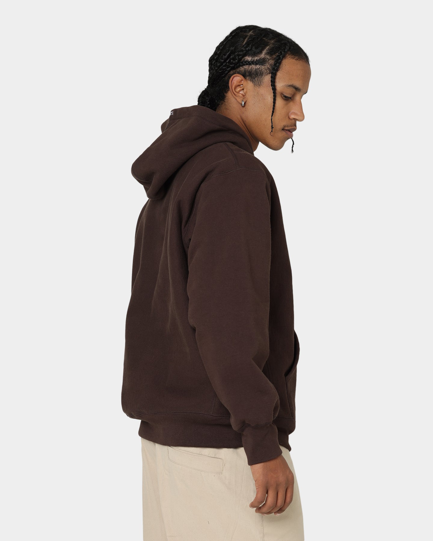 Supreme Box Logo Hooded Sweatshirt Brown | Culture Kings US