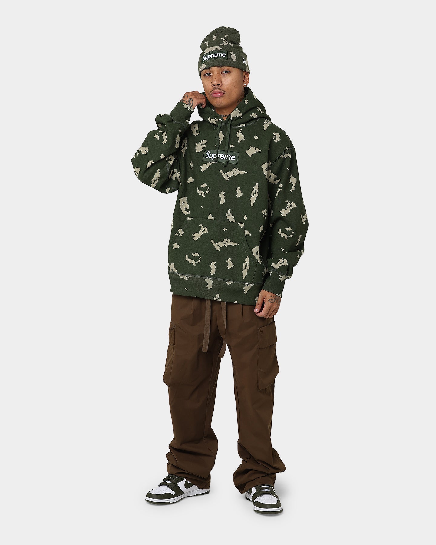 Supreme Box Logo Hooded Sweatshirt Camo | Culture Kings US