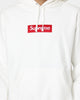 Supreme Box Logo Hooded Sweatshirt White