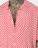 Saint Morta Checks Short Sleeve Shirt Red/White