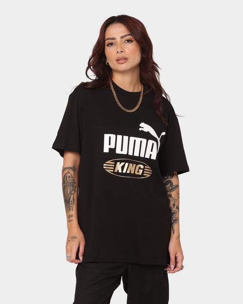 Puma King Logo T-Shirt Puma Black