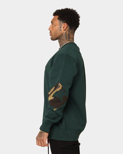 Saint Morta Syndicate Crewneck Stadium Green/Camo