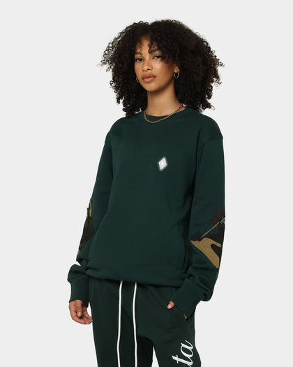 Saint Morta Syndicate Crewneck Stadium Green/Camo