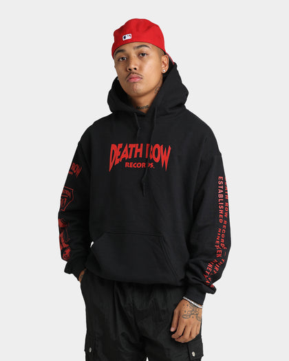 Death Row Records Death Row Logo Hoodie Black/Red