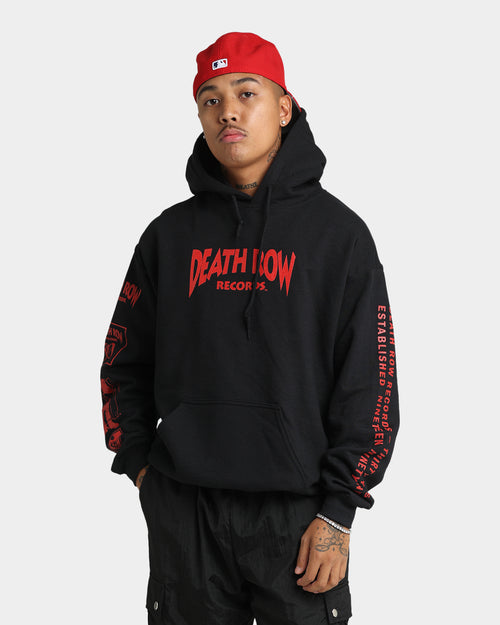 Death Row Records Death Row Logo Hoodie Black/Red