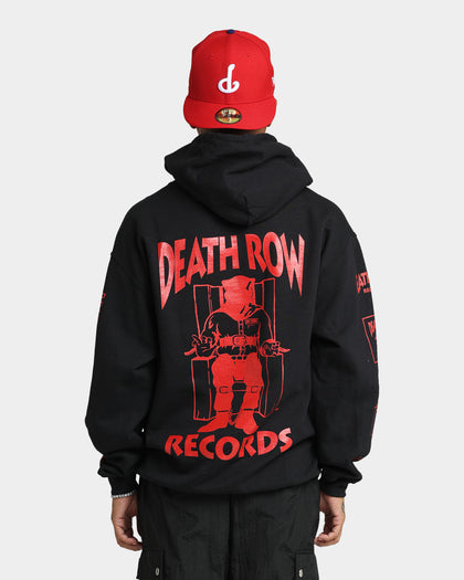 Death Row Records Death Row Logo Hoodie Black/Red