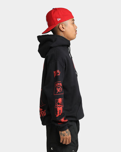 Death Row Records Death Row Logo Hoodie Black/Red