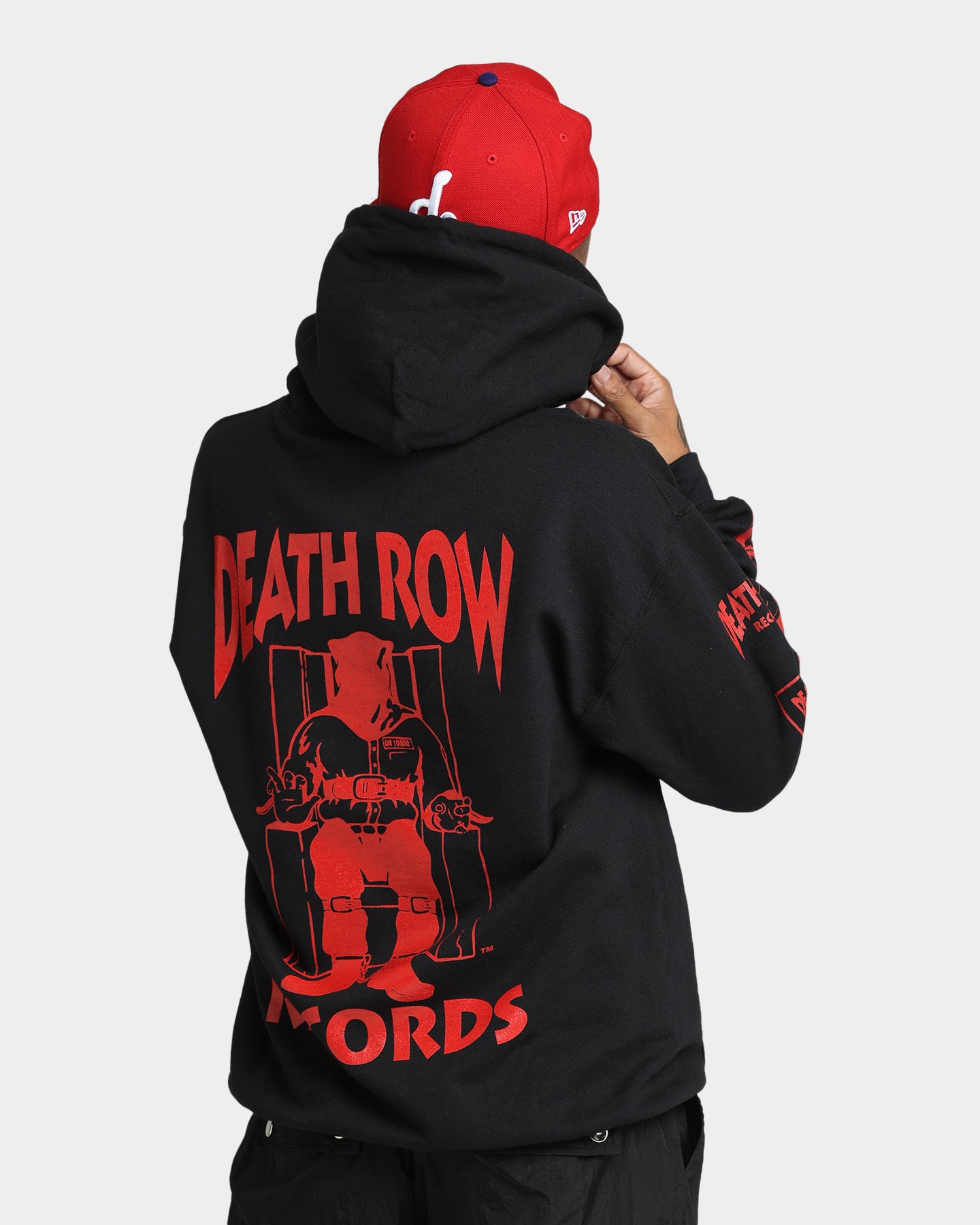 Death Row Records Death Row Logo Hoodie Black/Red | Culture Kings US