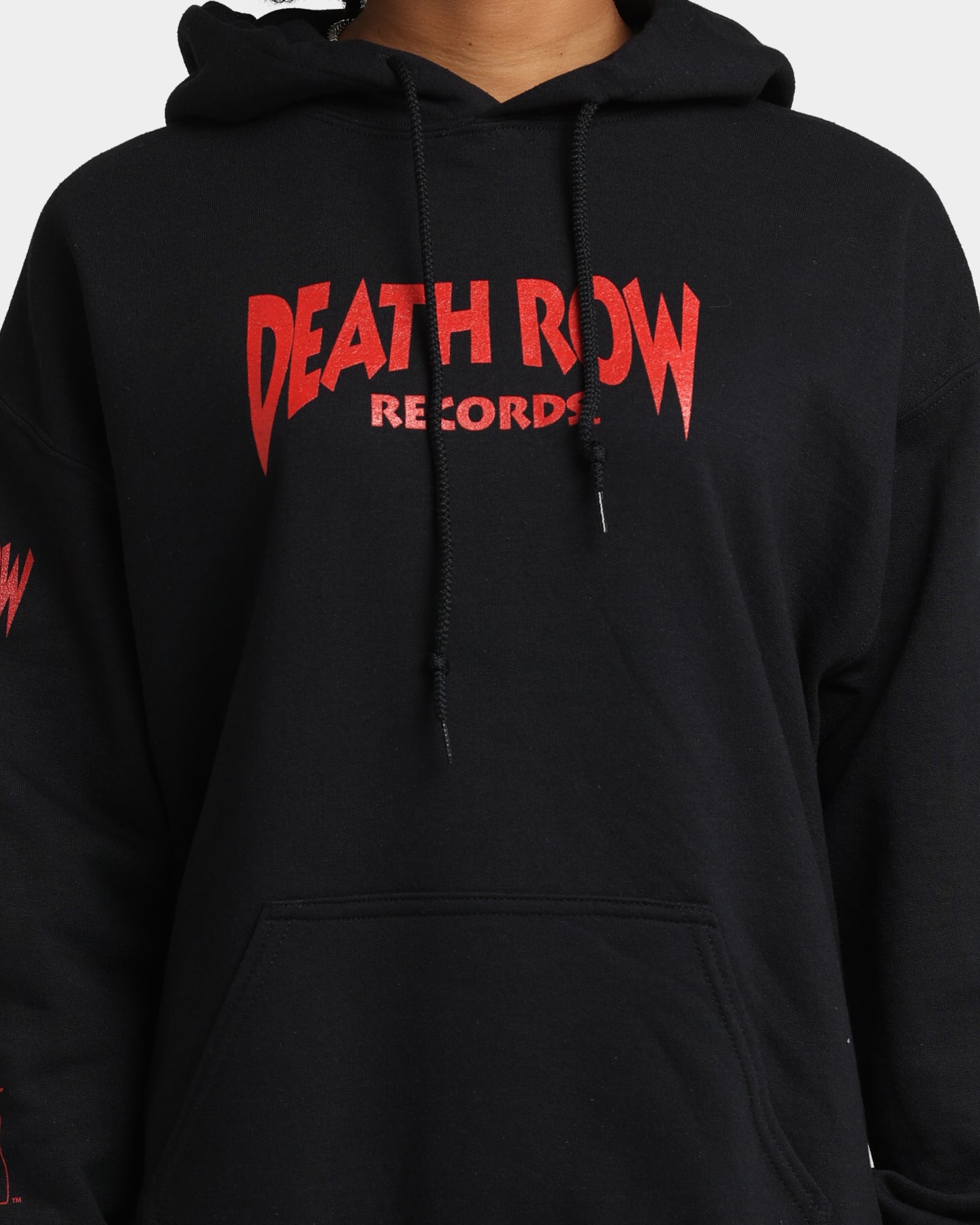 Death Row Records Death Row Logo Hoodie Black/Red | Culture Kings US