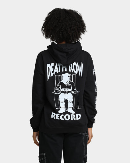 Death Row Records Death Row Logo Hoodie Black/White