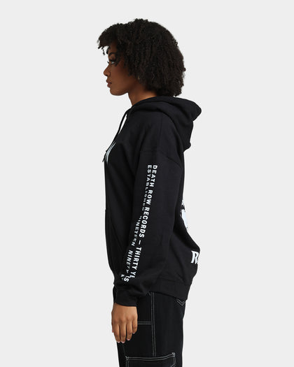 Death Row Records Death Row Logo Hoodie Black/White