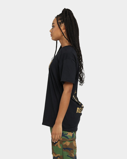 Deathrow Records Deathrow Logo T-Shirt Black/Gold