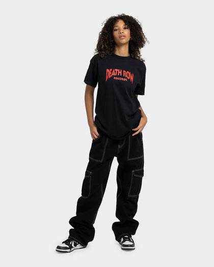 Death Row Records Deathrow Logo T-Shirt Black/Red