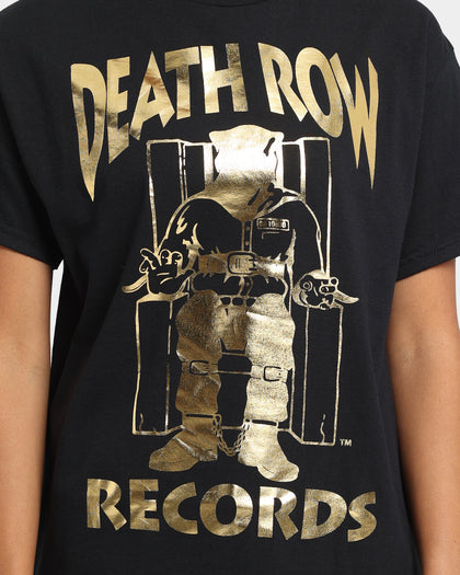 Death Row Records The Chair T-Shirt Black/Gold
