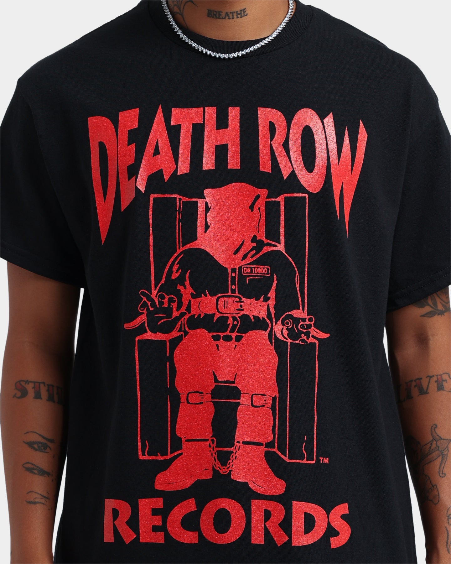 Death Row Records The Chair T-Shirt Black/Red | Culture Kings US