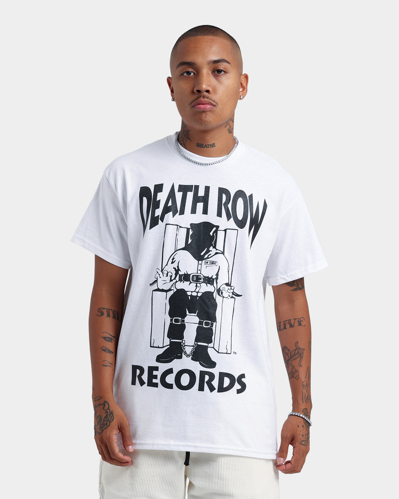 Death Row Records The Chair T-Shirt White/Black | Culture Kings US