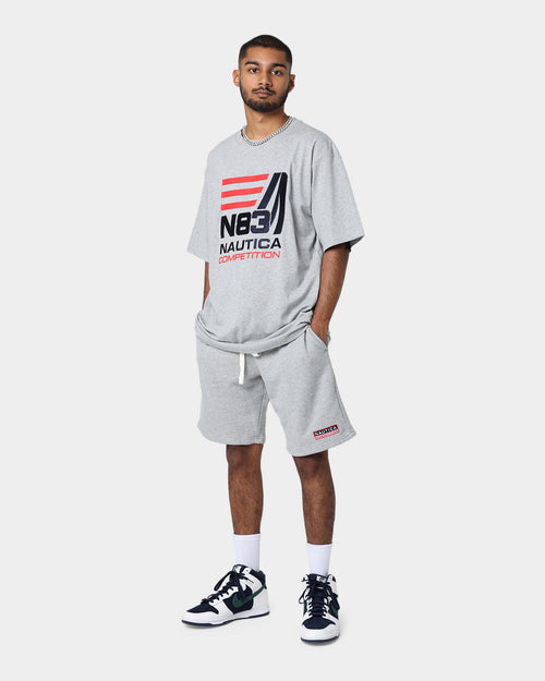 Nautica Finley Oversized T-Shirt Grey Marl