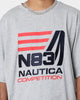 Nautica Finley Oversized T-Shirt Grey Marl