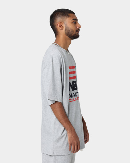 Nautica Finley Oversized T-Shirt Grey Marl
