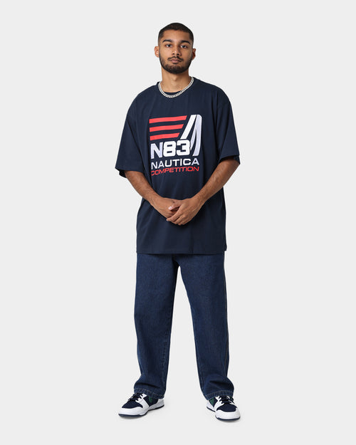 Nautica Finley Oversized T-Shirt Dark Navy