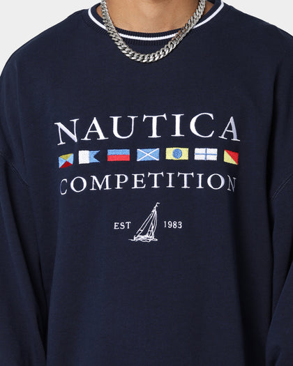Nautica Polar Oversized Sweatshirt Dark Navy