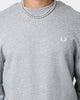 Fred Perry Crew Neck Sweatshirt Steel Marle/Snow