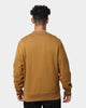 Fred Perry Crew Neck Sweatshirt Dark Caramel/Black