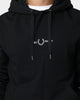 Fred Perry Embroidered Hooded Sweatshirt Black