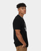 Fred Perry Flock Laurel Wreath T-Shirt Black
