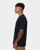 Fred Perry Flock Laurel Wreath T-Shirt Navy