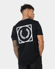 Fred Perry Graphic Print T-Shirt Black