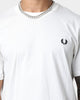 Fred Perry Graphic Print T-Shirt Snow White