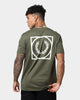 Fred Perry Graphic Print T-Shirt Military Green