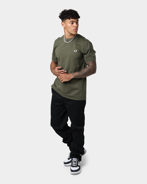 Fred Perry Graphic Print T-Shirt Military Green
