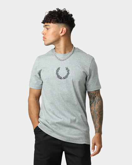 Fred Perry Laurel Wreath T-shirt Steel Marl