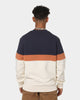 Fred Perry Colour Block Sweatshirt Ecru