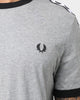 Fred Perry Taped Ringer T-Shirt Steel Marl
