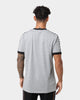 Fred Perry Taped Ringer T-Shirt Steel Marl
