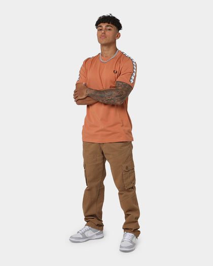 Fred Perry Taped Ringer T-Shirt Court Clay