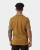 Fred Perry Twin Tipped Polo Shirt Dark Caramel