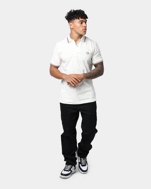 Fred Perry Twin Tipped Polo Shirt Ecru
