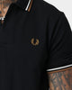 Fred Perry Twin Tipped Polo Shirt Black