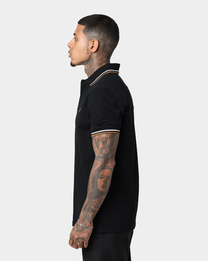 Fred Perry Twin Tipped Polo Shirt Black