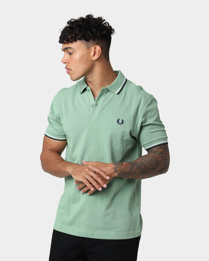 Fred Perry Twin Tipped Polo Shirt Pistachio